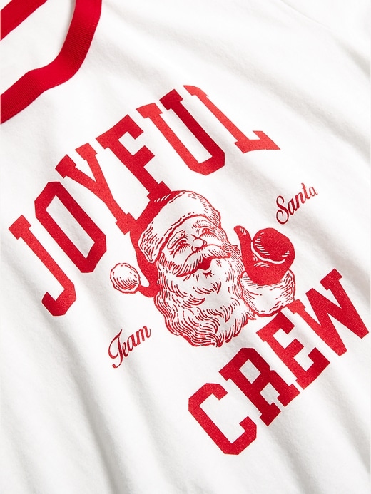 Image number 4 showing, EveryWear Crew-Neck Graphic Ringer T-Shirt