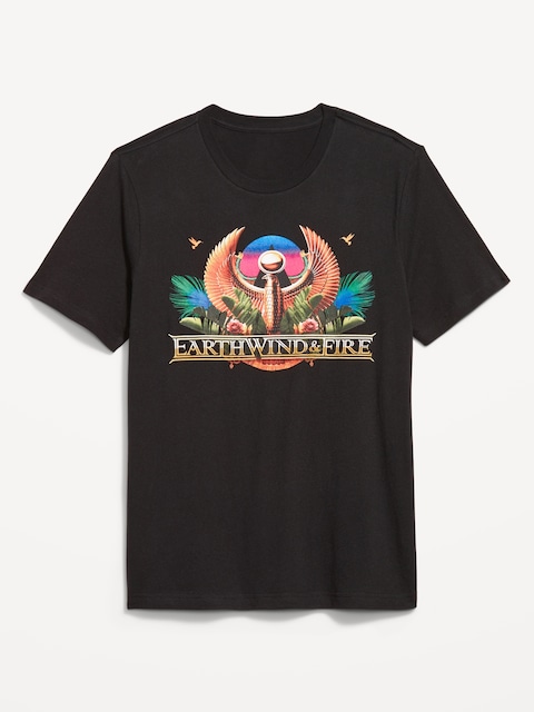 Earth, Wind & Fire™ T-Shirt - Black Jack