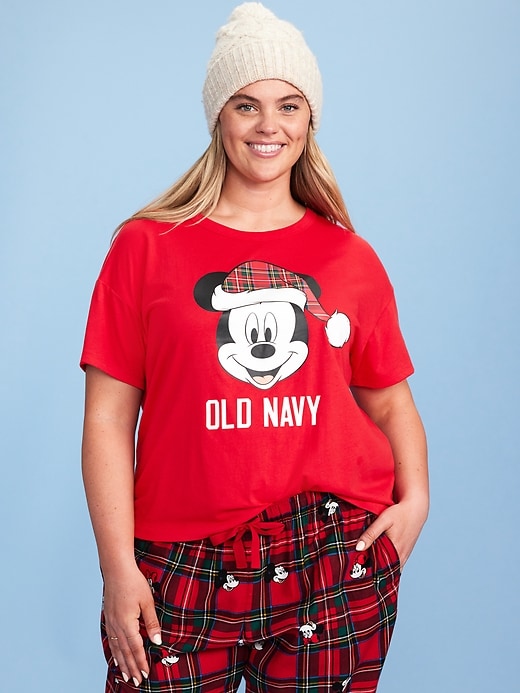 Image number 7 showing, Old Navy x Disney Logo-Graphic T-Shirt for Women