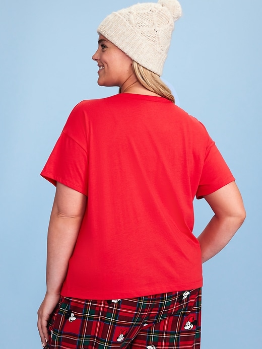 Image number 8 showing, Old Navy x Disney Logo-Graphic T-Shirt for Women