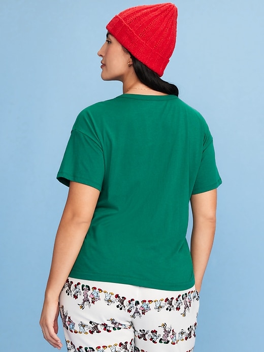Image number 6 showing, Old Navy x Disney Logo-Graphic T-Shirt for Women