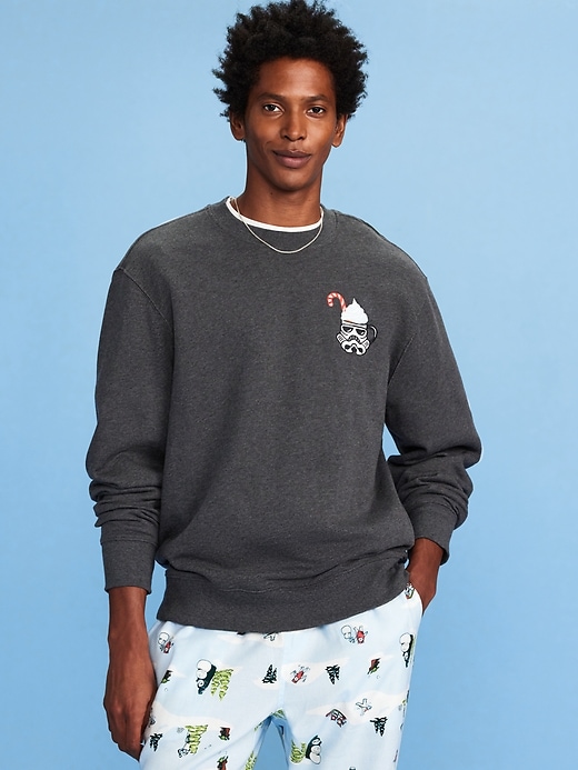 Image number 3 showing, Old Navy x Star Wars Holiday-Graphic Sweatshirt for Men