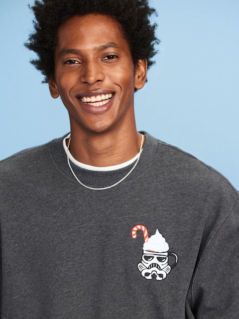 Old Navy x Star Wars Holiday-Graphic Sweatshirt for Men