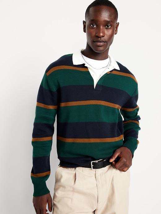 Image number 3 showing, Rugby Stripe Sweater