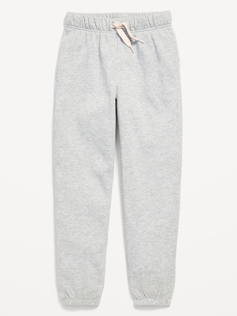 Favorite Fleece Baggy Jogger Sweatpants for Boys - Heather Gray