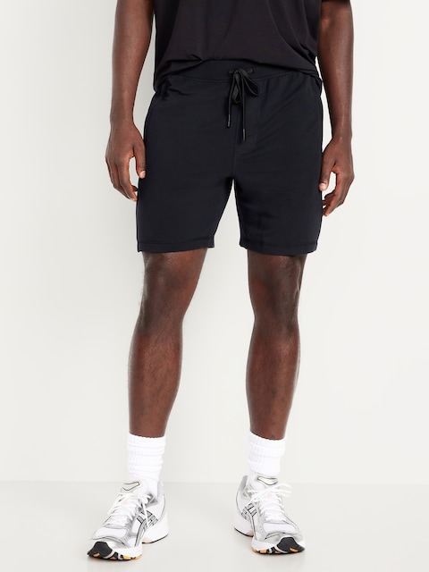 Recharge Knit Shorts -- 7-inch inseam - Gray