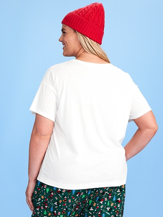 Image number 8 showing, Old Navy x Disney Logo-Graphic T-Shirt for Women