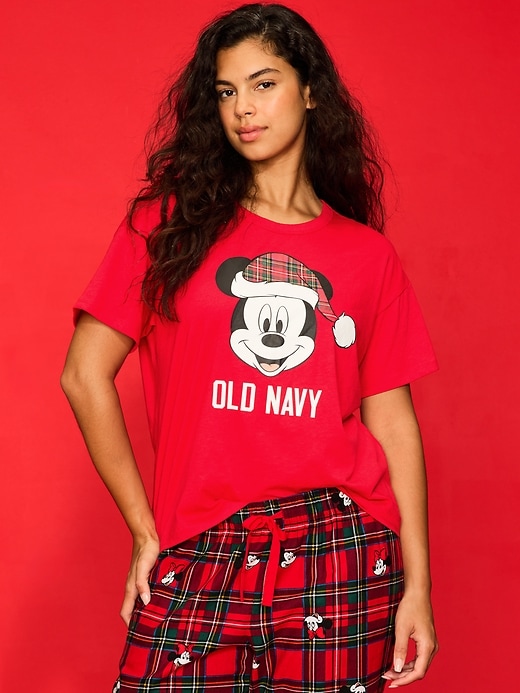 Image number 5 showing, Old Navy x Disney Logo-Graphic T-Shirt for Women