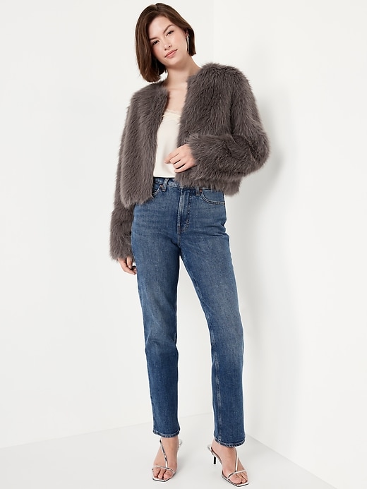 Image number 3 showing, Faux-Fur Jacket