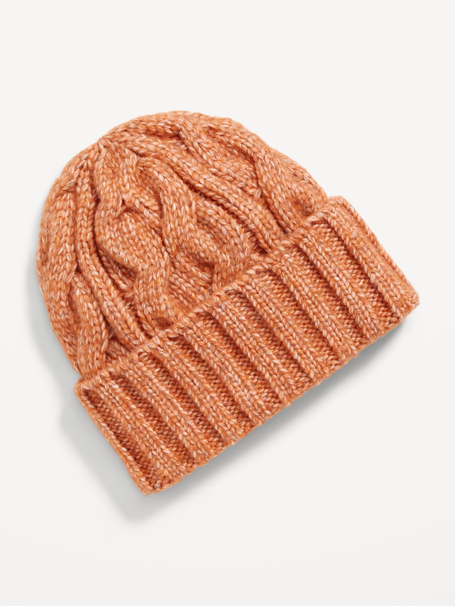 Cable-Knit Beanie for Men