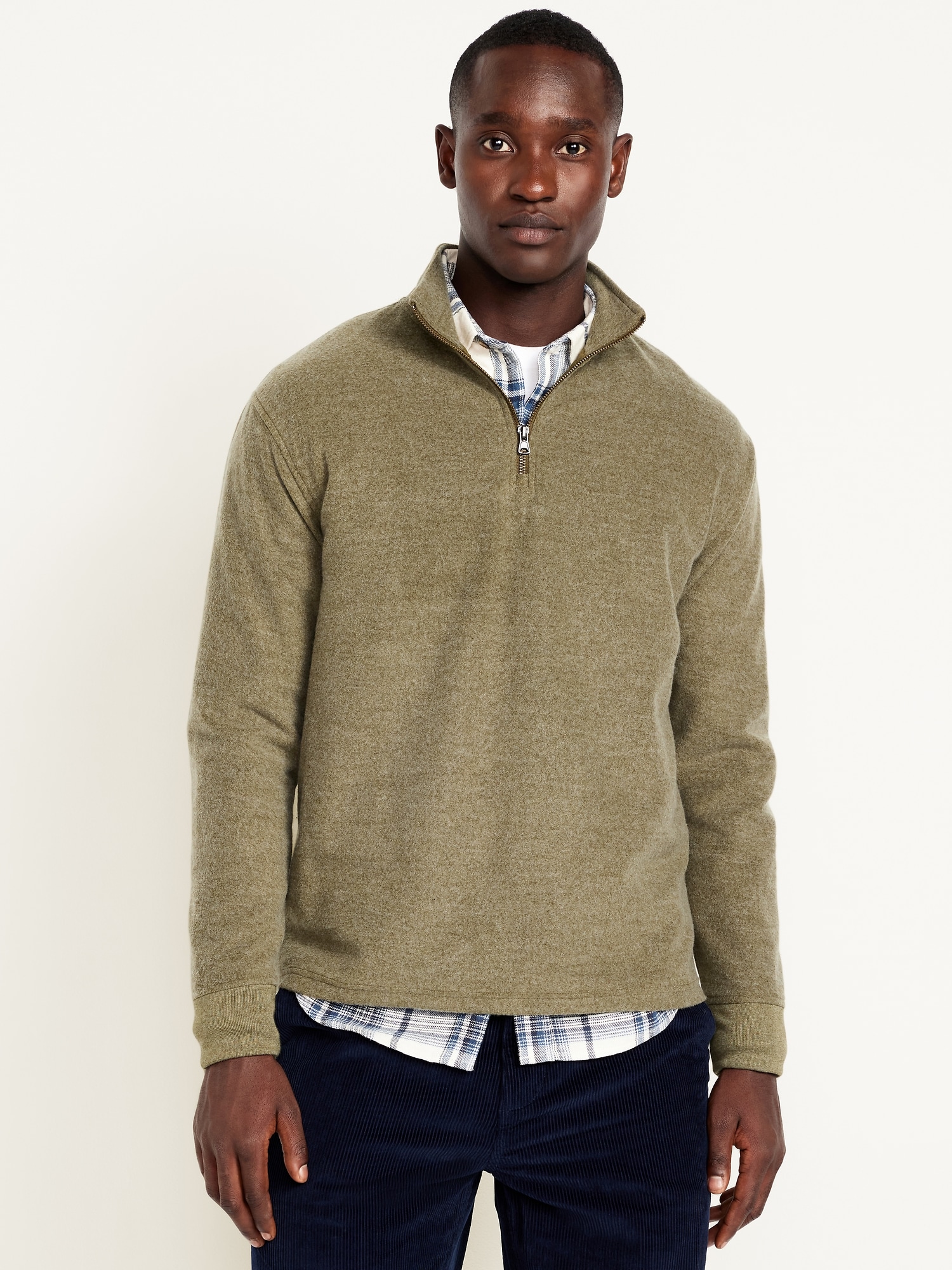 Quarter-Zip Fleece Pullover