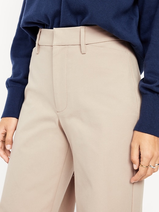 Image number 5 showing, High-Waisted Pixie Super Wide-Leg Pants