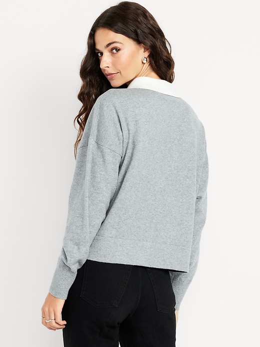 Image number 2 showing, SoSoft Lite Cropped Polo