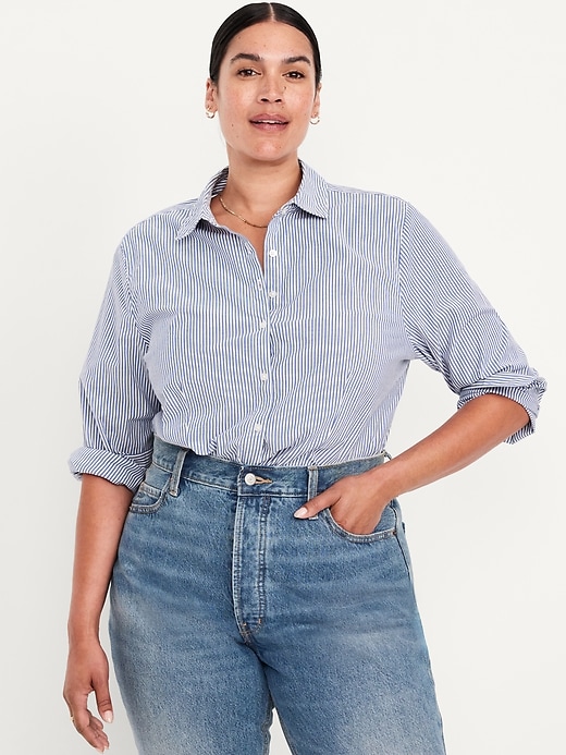 Image number 7 showing, Slim Button-Down Striped Shirt