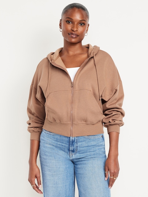 SoComfy Full-Zip Hoodie Sweatshirt - Driftwood