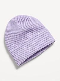 Image number 2 showing, Rib-Knit Cuffed Beanie for Women