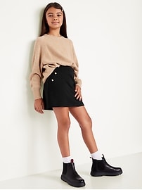 Image number 3 showing, Jacquard-Knit Sailor Skort for Girls