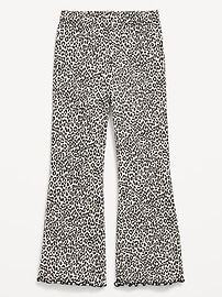 Image number 1 showing, Textured Knit Flare Leggings for Girls