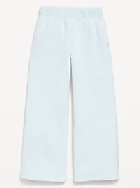 Image number 4 showing, High-Waisted Bounce Fleece Wide-Leg Sweatpants for Girls
