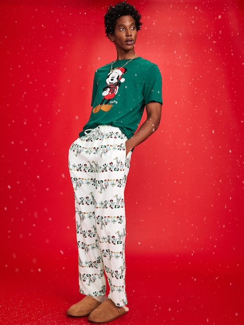 Old Navy x Disney Printed Flannel Pajama Pants for Men - Disney Parade (Match The Fam!)