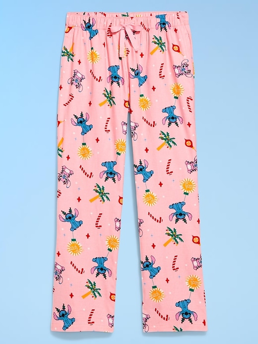 Image number 4 showing, Old Navy x Disney Mid-Rise Printed Flannel Pajama Pants for Women