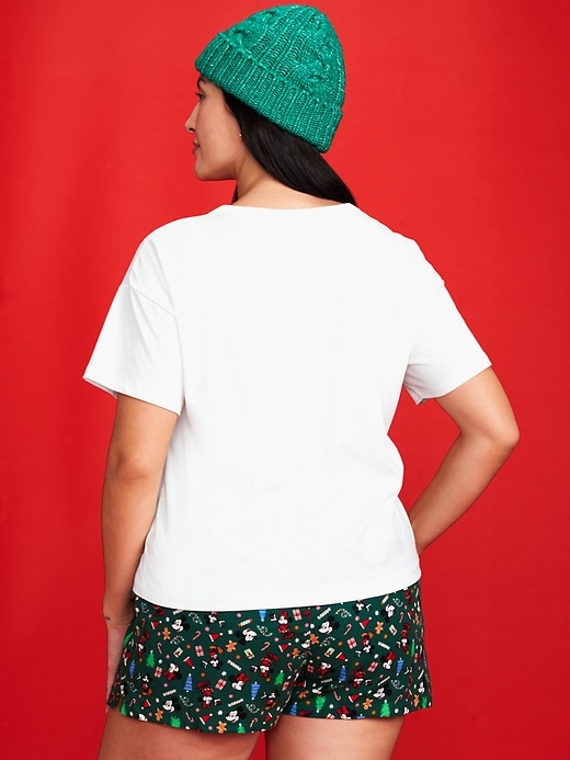 Image number 6 showing, Old Navy x Disney Logo-Graphic T-Shirt for Women