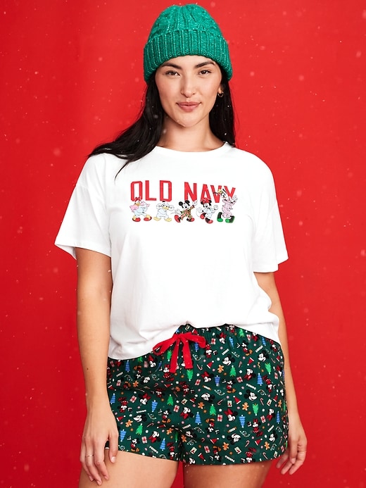 Image number 5 showing, Old Navy x Disney Logo-Graphic T-Shirt for Women