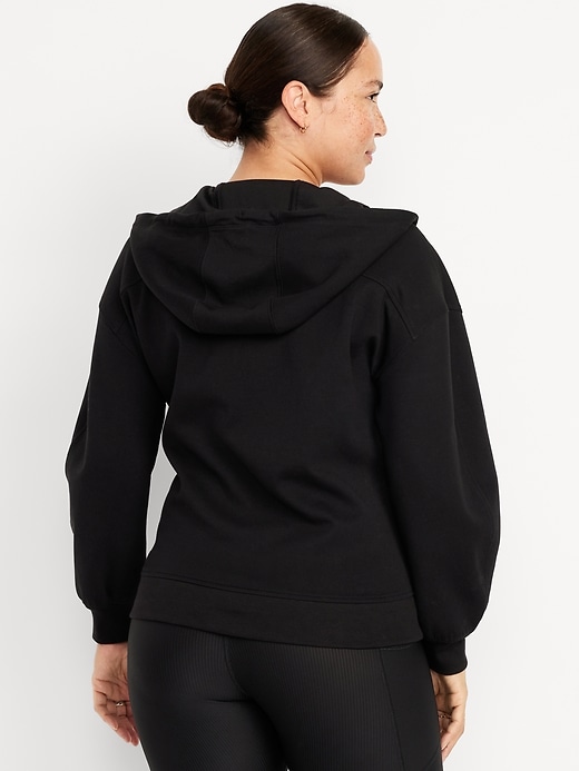 Image number 2 showing, Maternity Dynamic Fleece Full-Zip Hoodie