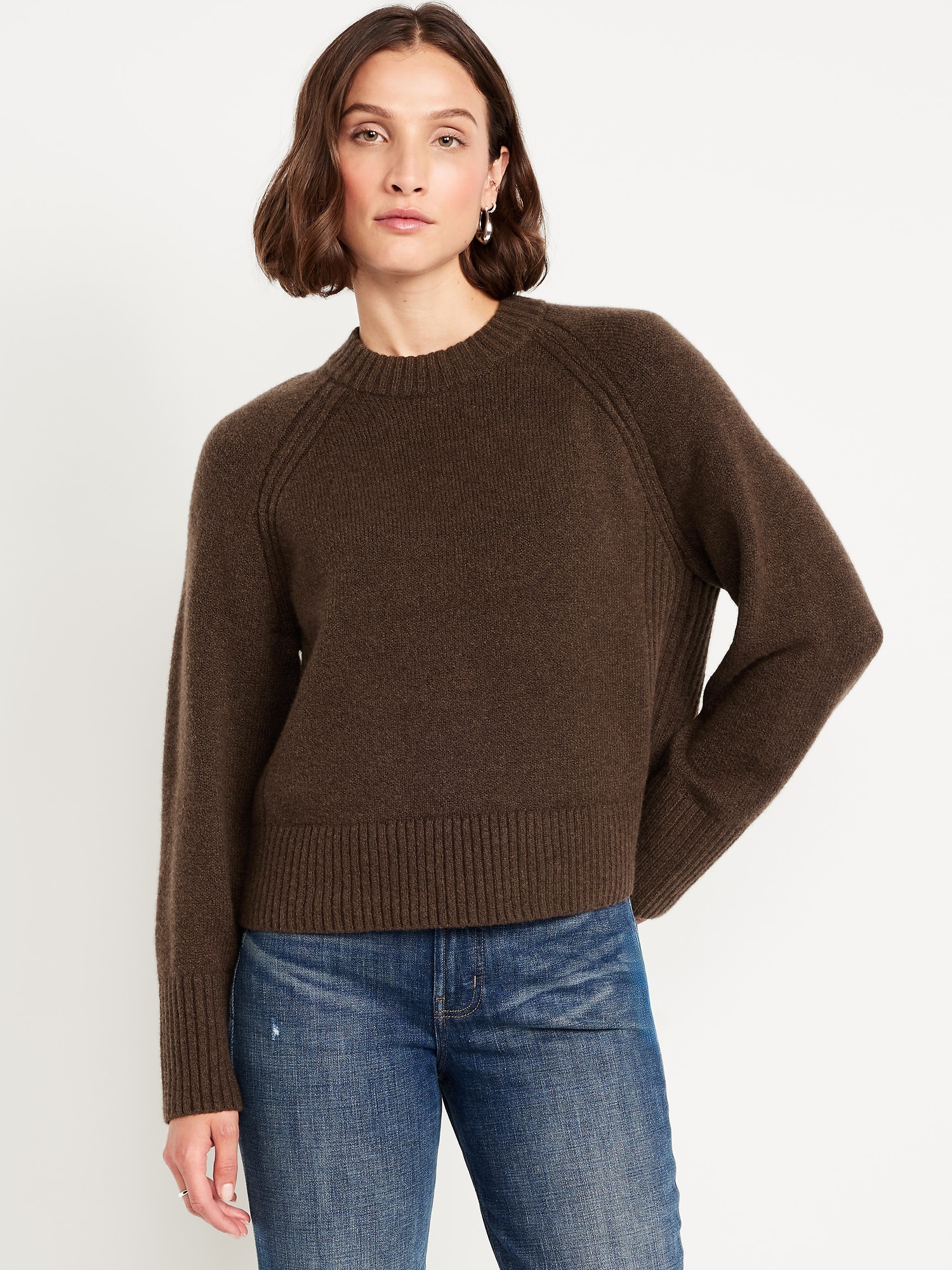 SoSoft Loose Crew-Neck Sweater | Old Navy