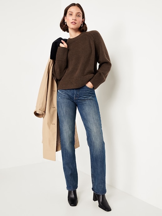 Image number 3 showing, SoSoft Loose Crew-Neck Sweater