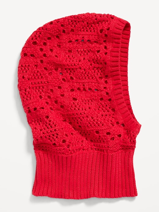 Image number 2 showing, Crochet-Knit Balaclava