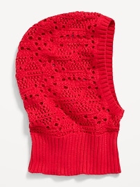 Image number 2 showing, Crochet-Knit Balaclava