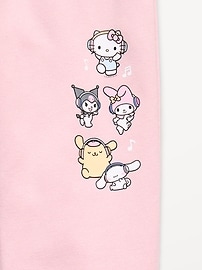 Image number 5 showing, Hello Kitty® High-Waisted Graphic Jogger Sweatpants for Girls