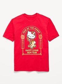 Image number 1 showing, Hello Kitty® Gender-Neutral Graphic T-Shirt for Kids