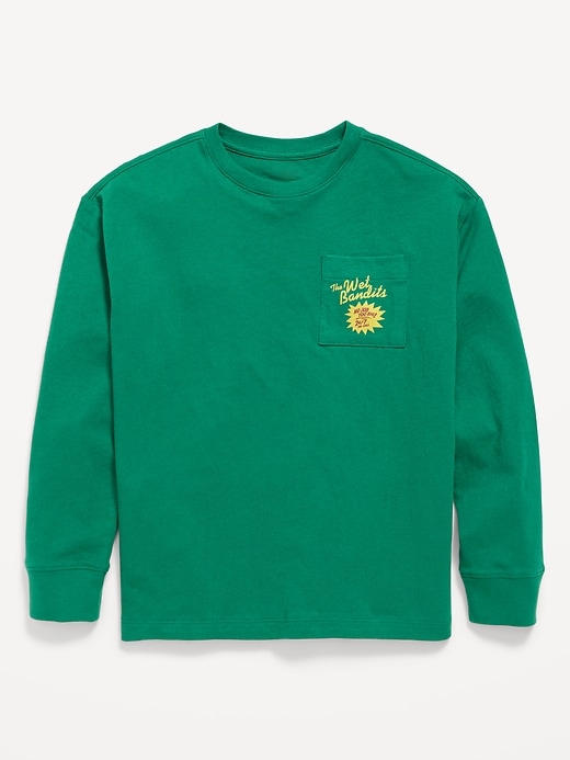 Image number 2 showing, Home Alone™ Oversized Gender-Neutral Graphic T-Shirt for Kids