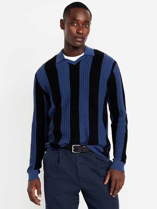 Image number 1 showing, Rugby Stripe Sweater
