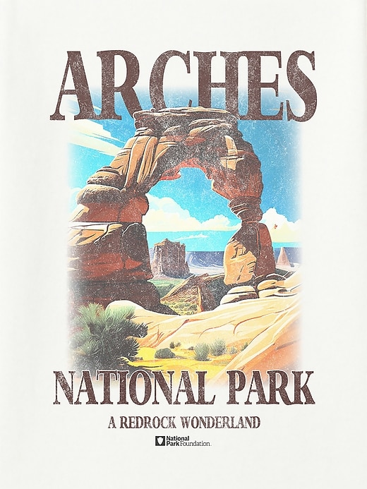 Image number 2 showing, Arches National Park Classic Graphic T-Shirt for Men