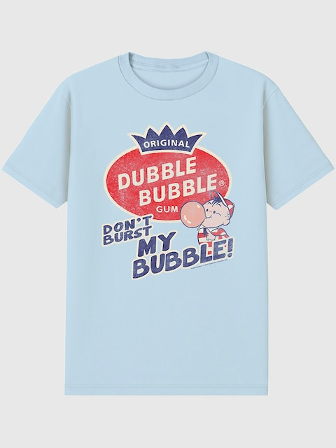 Dubble Bubble Graphic T-Shirt for Men - Blue