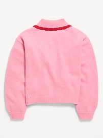 Image number 3 showing, SoSoft Cardigan Sweater for Girls