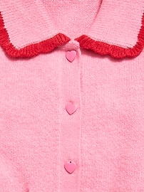 Image number 4 showing, SoSoft Cardigan Sweater for Girls