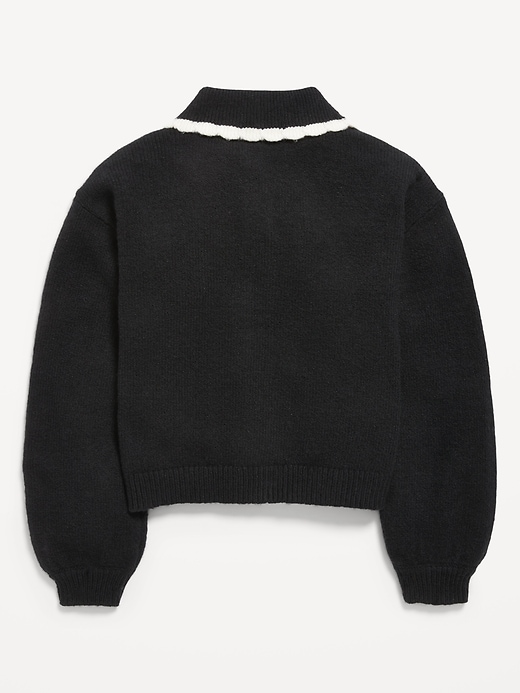 Image number 3 showing, SoSoft Cardigan Sweater for Girls