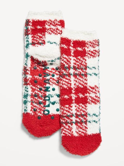 Gender-Neutral Cozy Holiday Socks for Kids