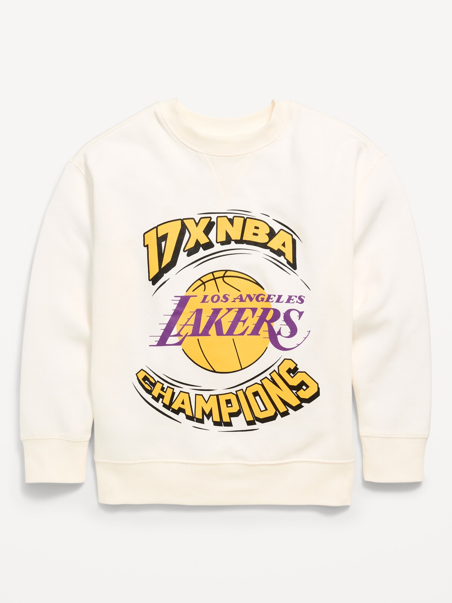 Детская толстовка Old Navy NBA© Los Angeles Lakers© Oversized Gender-Neutral, цвет: Los Angeles Lakers 2 — фото 2