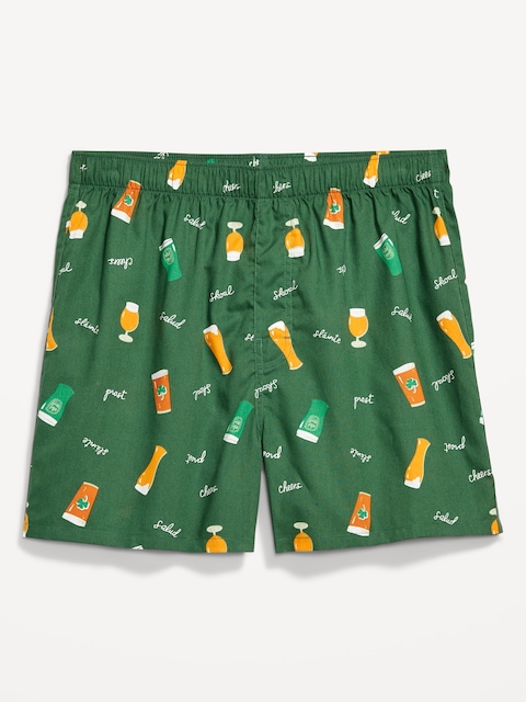 Printed Boxer Shorts -- 3.75-inch inseam