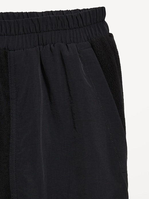 Image number 4 showing, Loose Microfleece Utility Joggers
