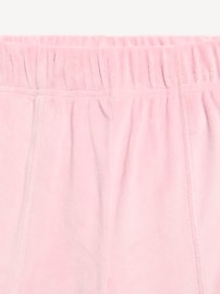 Image number 5 showing, High-Waisted Velour Wide-Leg Pants for Girls