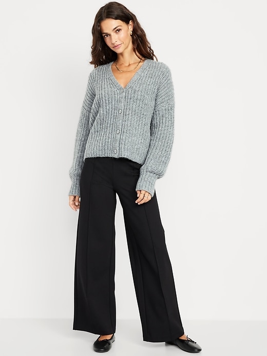 Image number 1 showing, Extra High-Waisted Stevie Wide-Leg Pants