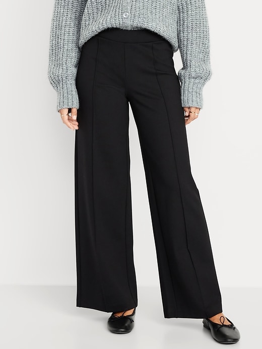 Image number 2 showing, Extra High-Waisted Stevie Wide-Leg Pants