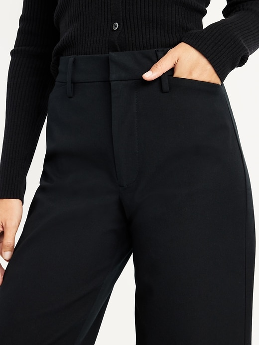Image number 5 showing, High-Waisted Pixie Super Wide-Leg Pants
