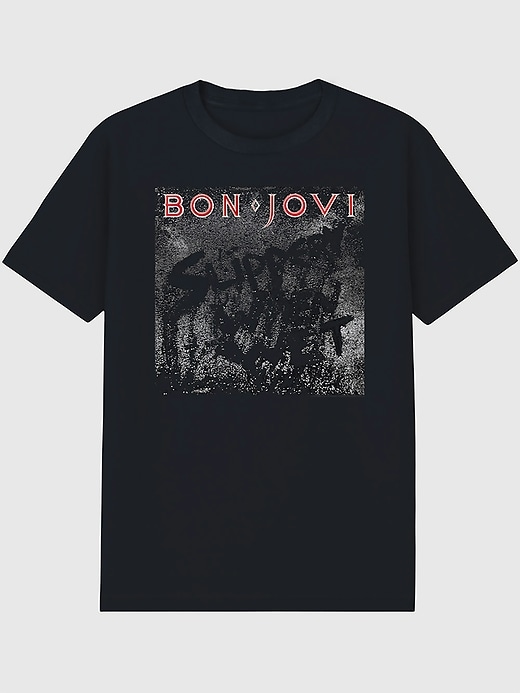 Image number 1 showing, Bon Jovi Graphic T-Shirt for Men